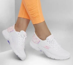 Calçado Sem Atacadores|Hands Free Slip-Ins-SKECHERS Slip-Ins: GO WALK 6 - Vivid Idea BRANCO / MULTICOR