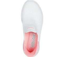 Calçado Sem Atacadores|Hands Free Slip-Ins-SKECHERS Slip-ins: GO WALK 7 - Mia BRANCO / ROSA