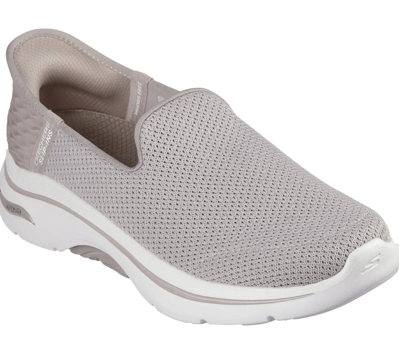 Calçado Sem Atacadores|Hands Free Slip-Ins-SKECHERS Slip-Ins: GO WALK Arch Fit 2.0 - Delara TAUPE