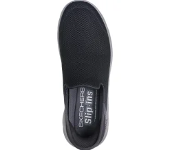 Calçado Sem Atacadores|Hands Free Slip-Ins-SKECHERS Slip-ins: GO WALK FLEX - No Hands CINZENTO ESCURO