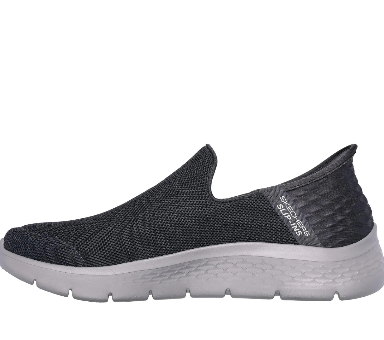 Calçado Sem Atacadores|Hands Free Slip-Ins-SKECHERS Slip-ins: GO WALK FLEX - No Hands CINZENTO ESCURO