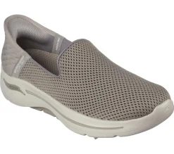 Hands Free Slip-Ins|Sapatilhas Casuais-SKECHERS Slip-ins: GO WALK Arch Fit - Summer TAUPE