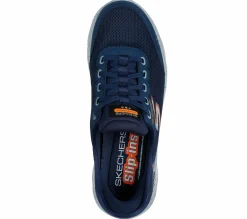 Calçado Sem Atacadores|Hands Free Slip-Ins-SKECHERS Slip-ins: GO WALK Flex - Waterproof NAVY