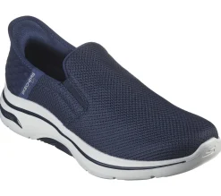 Hands Free Slip-Ins-SKECHERS Slip-ins: GO WALK Arch Fit 2.0 NAVY