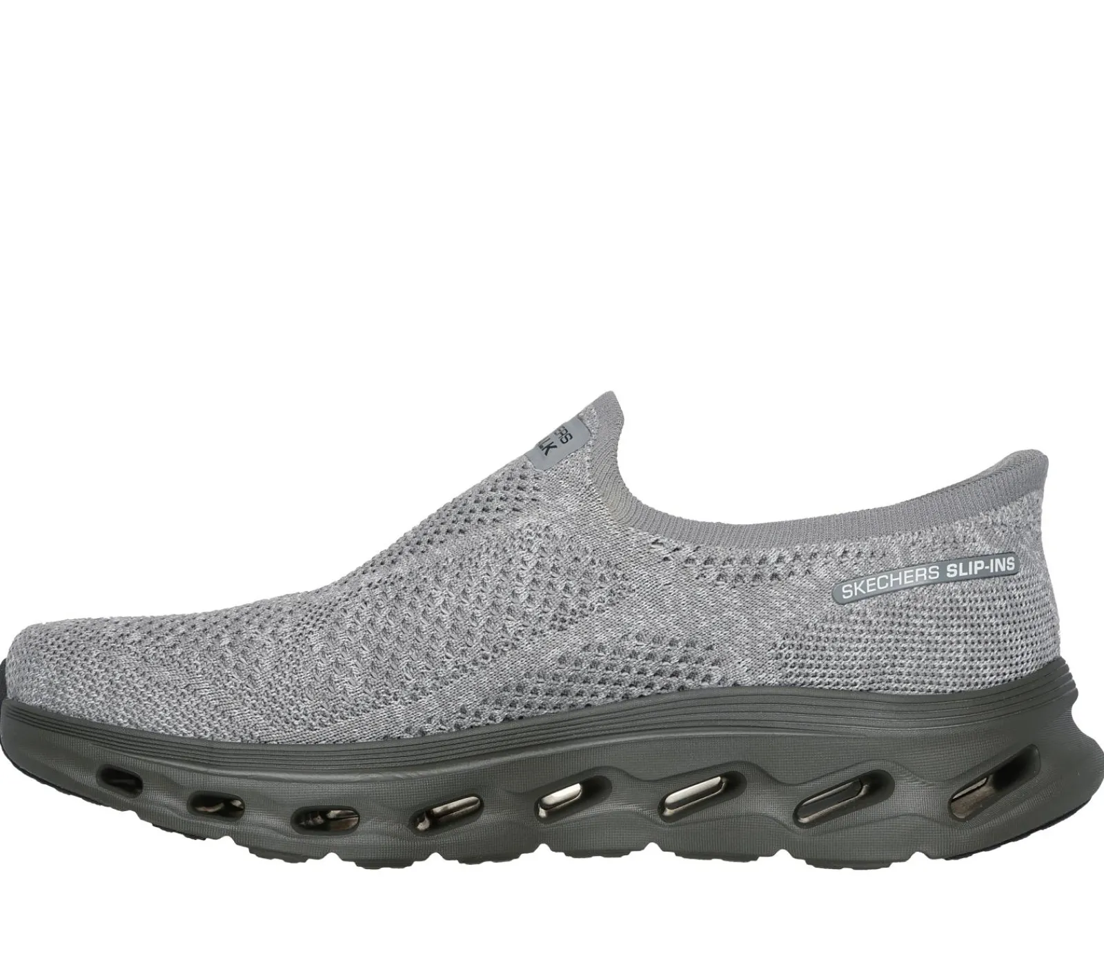 Calçado Sem Atacadores|Hands Free Slip-Ins-SKECHERS Slip-ins: GO Walk Glide-Step 2.0 - Caleb CINZENTO