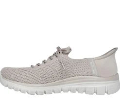 Calçado Sem Atacadores|Hands Free Slip-Ins-SKECHERS Slip-ins: Graceful - First Blush TAUPE