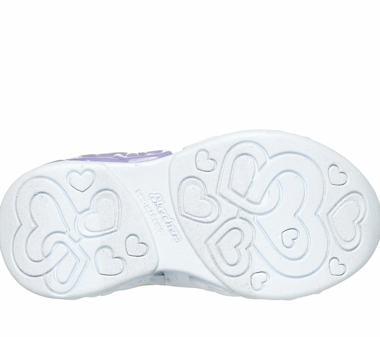 Hands Free Slip-Ins|Sapatilhas-SKECHERS Slip-ins: Infinite Heart Lights PRATEADO / MULTICOR