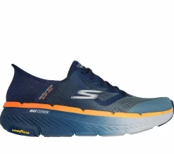 Hands Free Slip-Ins|Sapatilhas-SKECHERS Slip-ins: Max Cushioning Premier 2.0 NAVY / LARANJA