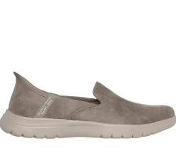 Sapatos Rasos|Calçado Sem Atacadores-SKECHERS Slip-ins: On-the-GO Flex - Captivating TAUPE