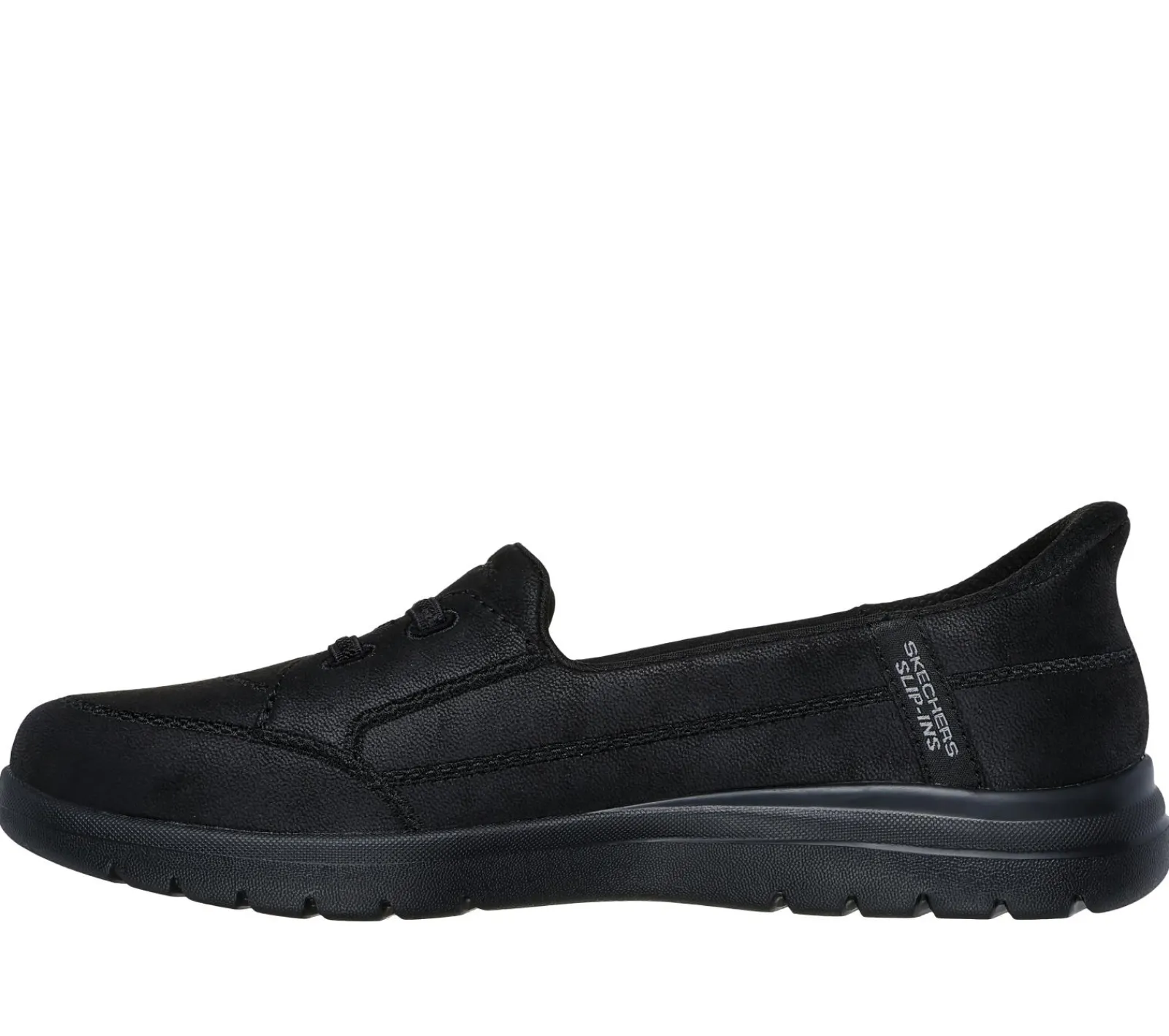 Calçado Sem Atacadores|Sapatilhas Casuais-SKECHERS Slip-ins: On-the-GO Flex PRETO