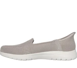 Sapatos Rasos|Calçado Sem Atacadores-SKECHERS Slip-ins: On-the-GO Flex - Camellia TAUPE