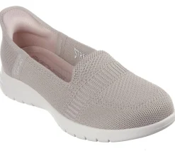 Sapatos Rasos|Calçado Sem Atacadores-SKECHERS Slip-ins: On-the-GO Flex - Camellia TAUPE
