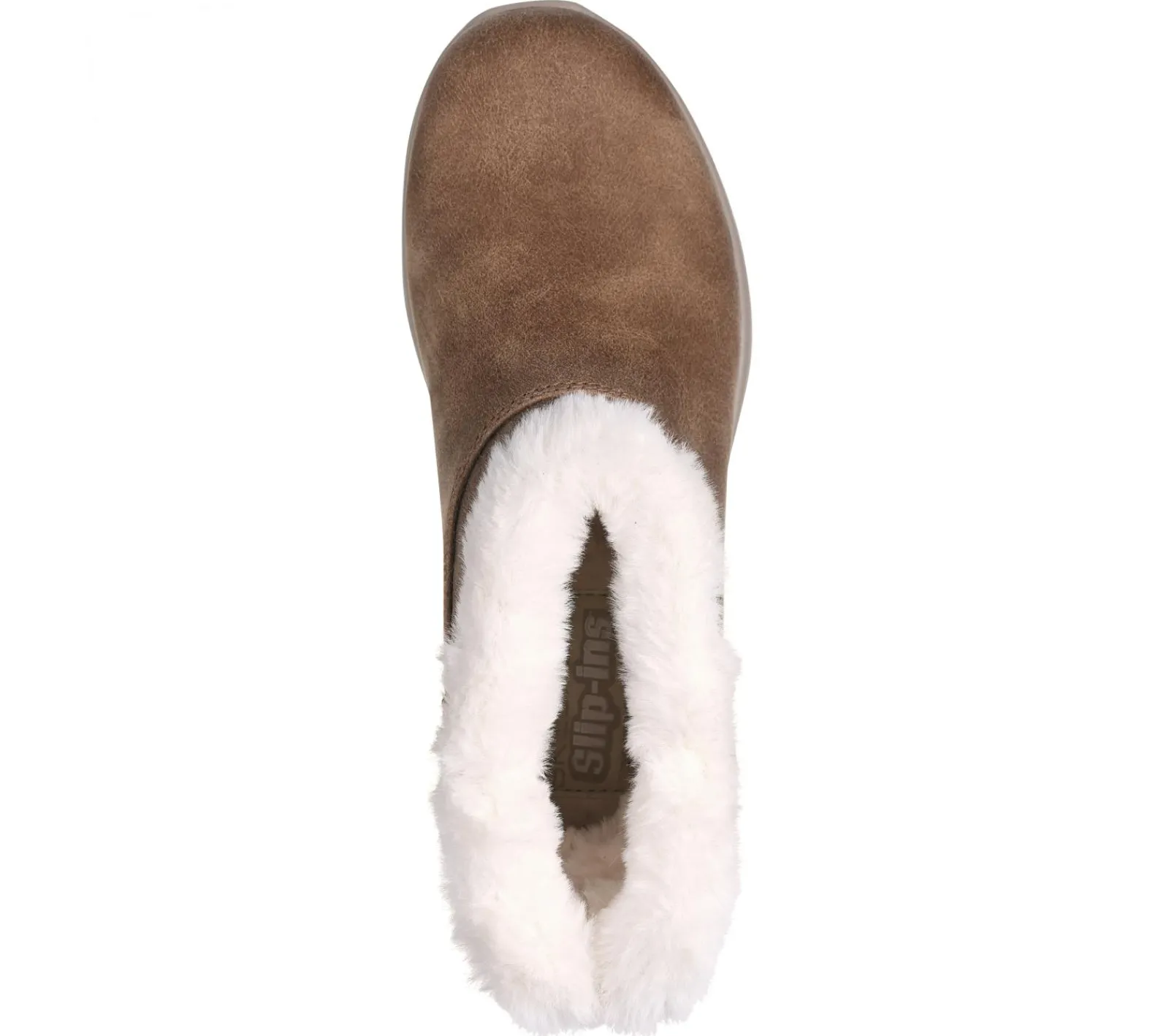 Calçado Sem Atacadores|Botas-SKECHERS Slip-ins: On-the-GO Joy - Cozy Dream CASTANHO CLARO