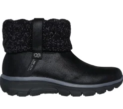 Calçado Sem Atacadores|Botas-SKECHERS Slip-ins Relaxed Fit: Easy Going - Cozy Weather 2 PRETO