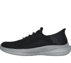 Sapatos Casual|Calçado Sem Atacadores-SKECHERS Slip-ins Relaxed Fit: Slade - Cohen PRETO