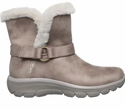 Calçado Sem Atacadores|Botas-SKECHERS Slip-ins Relaxed Fit: Easy Going - Dreamers Move TAUPE ESCURO
