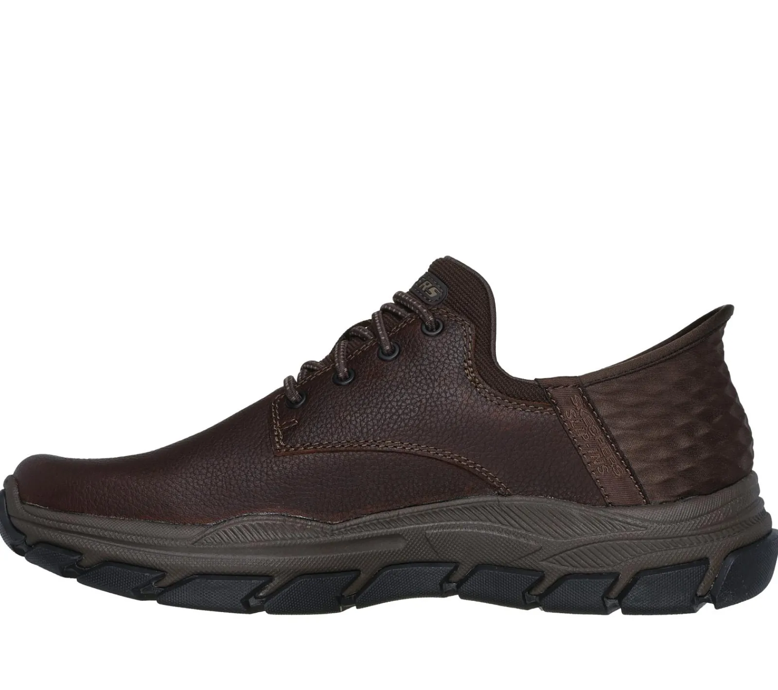 Hands Free Slip-Ins-SKECHERS Slip-ins: Respected - Garville VERMELHO / CASTANHO