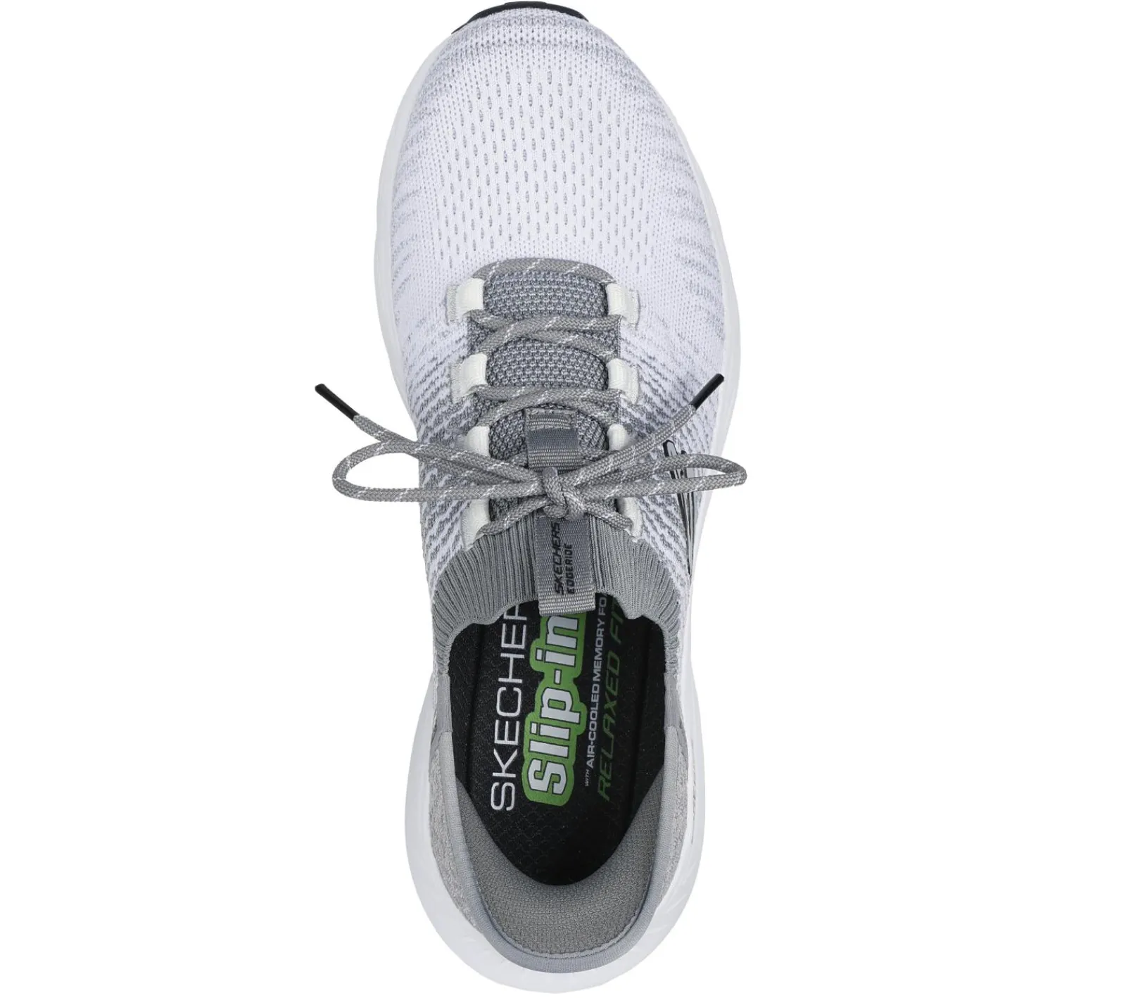 Hands Free Slip-Ins|Sapatilhas-SKECHERS Slip-ins RF: Edgeride - Raygo BRANCO / CINZENTO