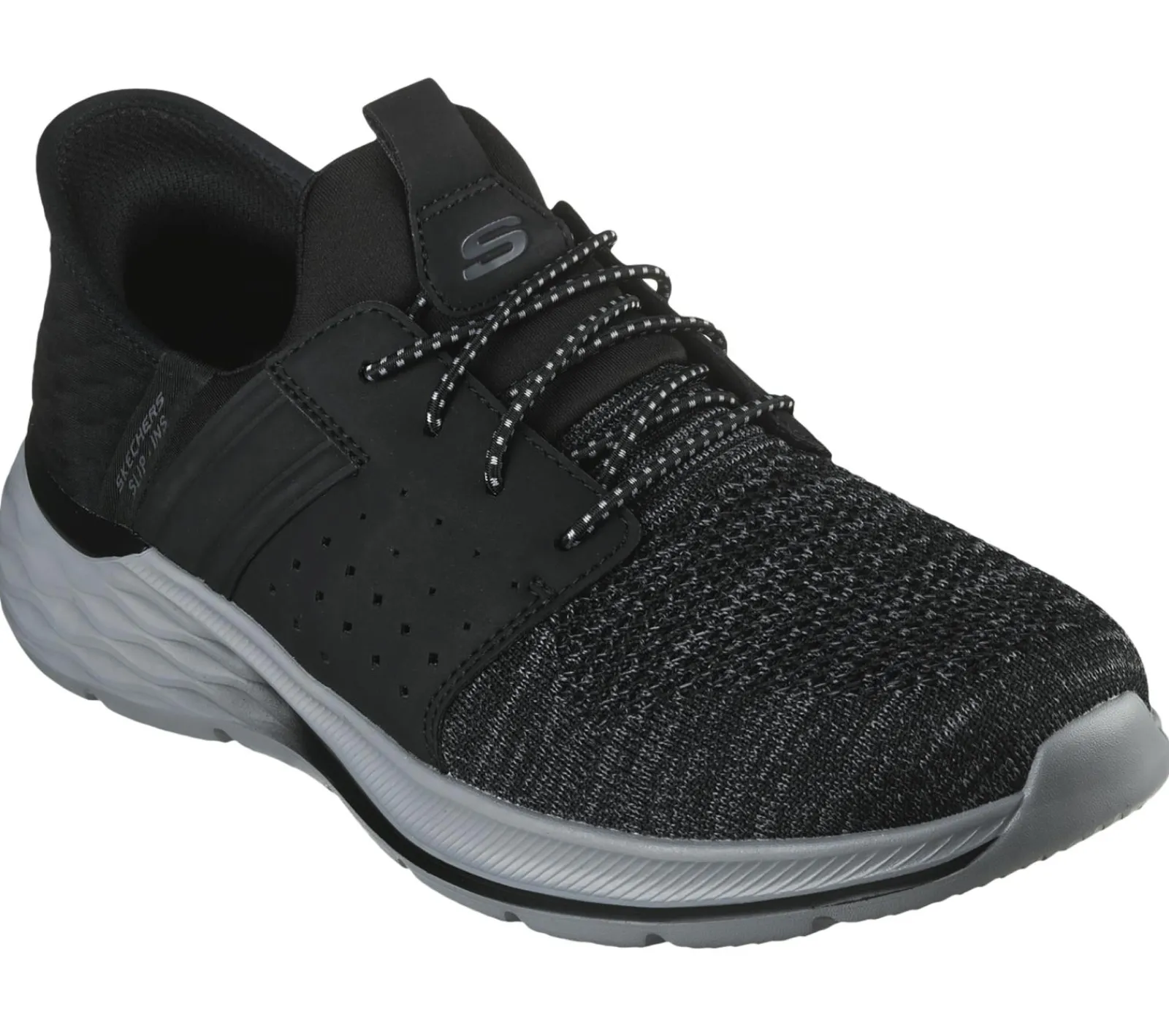 Calçado Sem Atacadores|Hands Free Slip-Ins-SKECHERS Slip-ins RF: Garner - Newick PRETO
