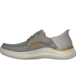 Sapatos Em Tela|Calçado Sem Atacadores-SKECHERS Slip-ins RF: Hasting - Niko TAUPE