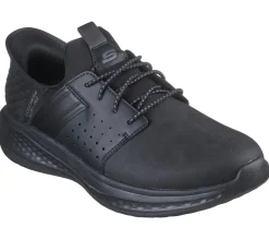 Sapatos Casual|Calçado Sem Atacadores-SKECHERS Slip-ins RF: Slade - Zachary PRETO