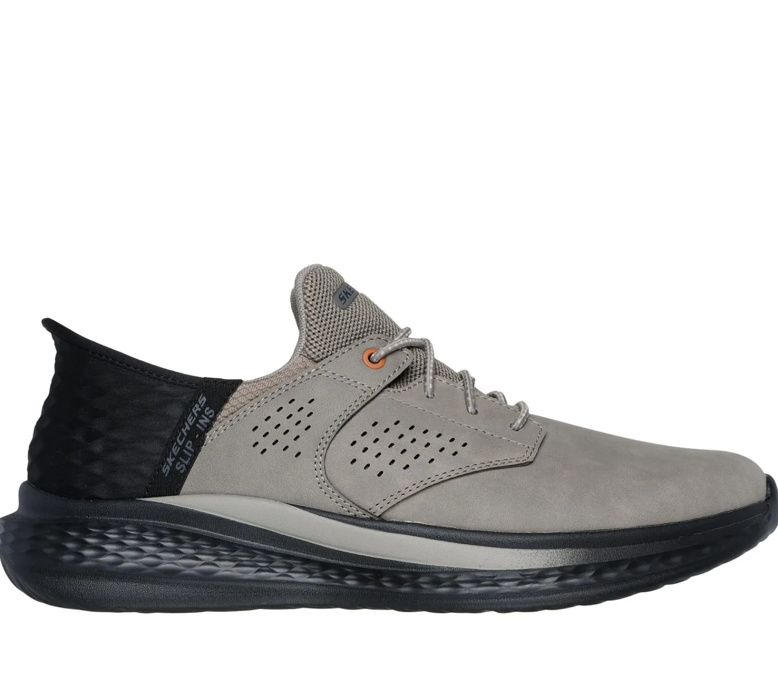 Sapatos Casual|Calçado Sem Atacadores-SKECHERS Slip-ins RF: Slade - Macklin CIMENTO