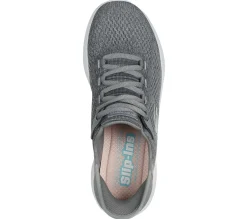 Com Atacadores|Calçado Sem Atacadores-SKECHERS Slip-ins: Skech-Lite Pro - Natural CINZENTO / MENTA