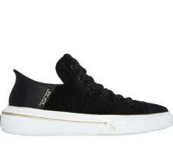 Hands Free Slip-Ins|Sapatilhas Casuais-SKECHERS Slip-ins: Snoop One - Boss Life Velvet PRETO