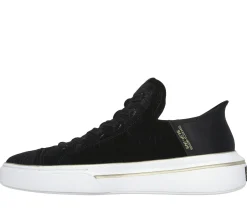 Hands Free Slip-Ins|Sapatilhas Casuais-SKECHERS Slip-ins: Snoop One - Boss Life Velvet PRETO