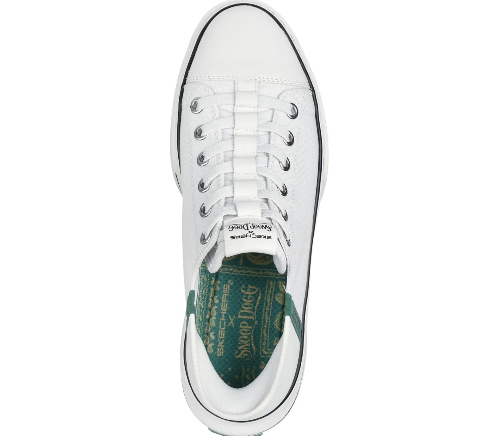 Sapatos Em Tela|Hands Free Slip-Ins-SKECHERS Slip-ins: Snoop One - Low Dogg Canvas BRANCO