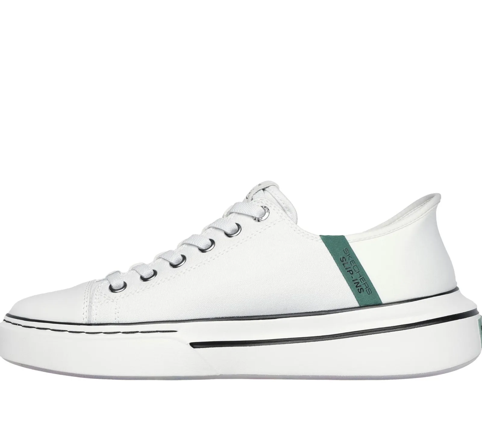 Sapatos Em Tela|Hands Free Slip-Ins-SKECHERS Slip-ins: Snoop One - Low Dogg Canvas BRANCO
