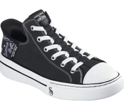 Hands Free Slip-Ins|Sapatilhas Casuais-SKECHERS Slip-ins: Snoop One - OG Canvas PRETO