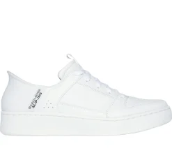 Hands Free Slip-Ins-SKECHERS Slip-ins: Sport Court 92 - Distown BRANCO