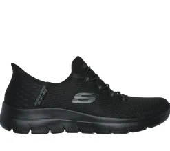 Calçado Sem Atacadores|Hands Free Slip-Ins-SKECHERS Slip-ins: Summits - Diamond Dream PRETO