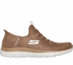 Calçado Sem Atacadores|Hands Free Slip-Ins-SKECHERS Slip-ins: Summits - Unknown Trail CAMEL