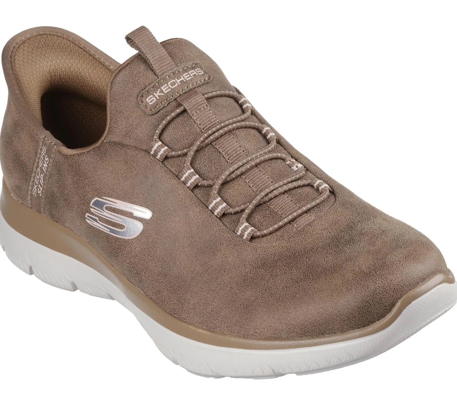 Calçado Sem Atacadores|Hands Free Slip-Ins-SKECHERS Slip-ins: Summits - Unknown Trail CAMEL
