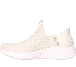 Calçado Sem Atacadores|Hands Free Slip-Ins-SKECHERS Slip-ins: Ultra Flex 3.0 - Shiny Night BRANCO SUJO