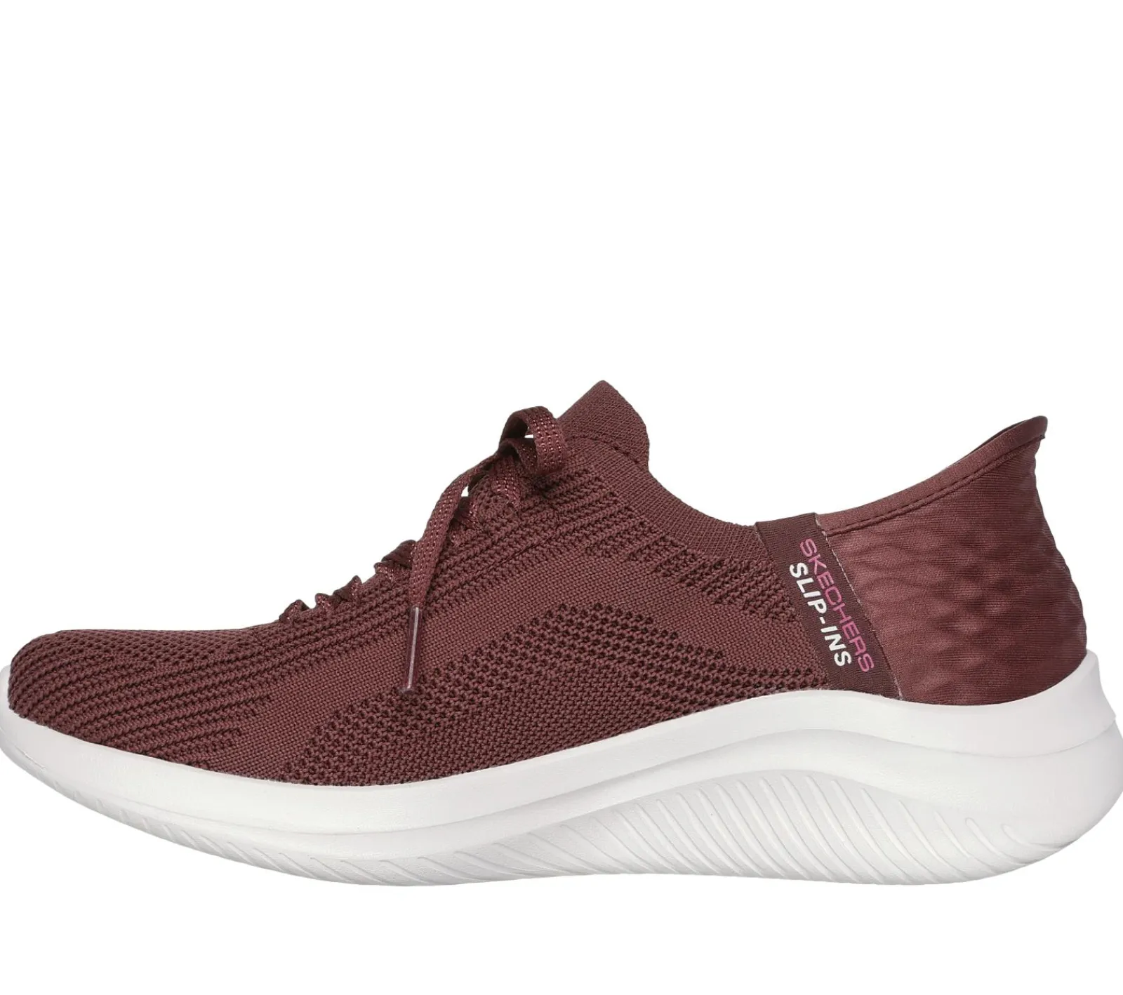 Calçado Sem Atacadores|Hands Free Slip-Ins-SKECHERS Slip-ins: Ultra Flex 3.0 - Brilliant BORDÔ