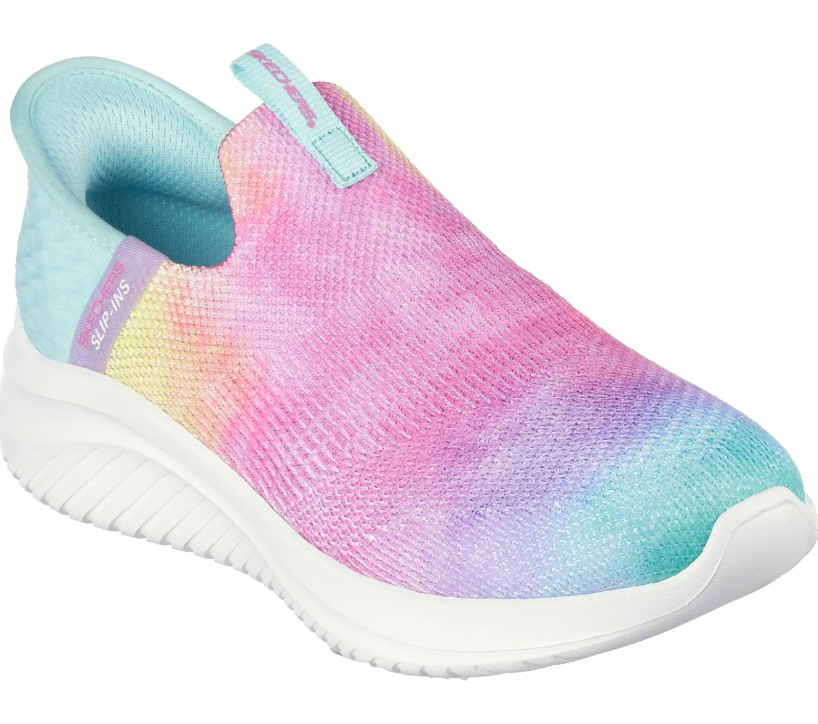 Hands Free Slip-Ins|Sapatilhas-SKECHERS Slip-ins: Ultra Flex 3.0 - Pastel Clouds MULTICOR