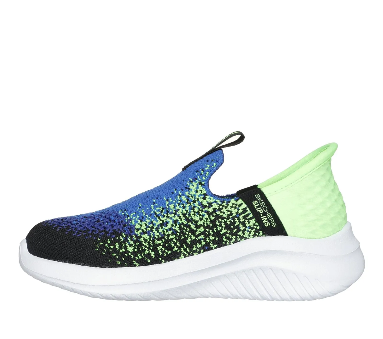 Hands Free Slip-Ins|Sapatilhas-SKECHERS Slip-ins: Ultra Flex 3.0 - Brisk-Spec PRETO / LIMA
