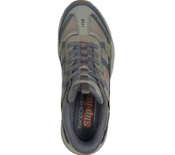 Calçado Sem Atacadores|Hands Free Slip-Ins-SKECHERS Slip-ins: Vigor AT AZEITONA / CINZENTO