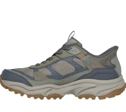 Calçado Sem Atacadores|Hands Free Slip-Ins-SKECHERS Slip-ins: Vigor AT AZEITONA / CINZENTO