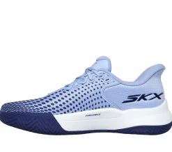 Calçado Sem Atacadores|Hands Free Slip-Ins-SKECHERS Slip-ins: Viper Court Elite AZUL CLARO