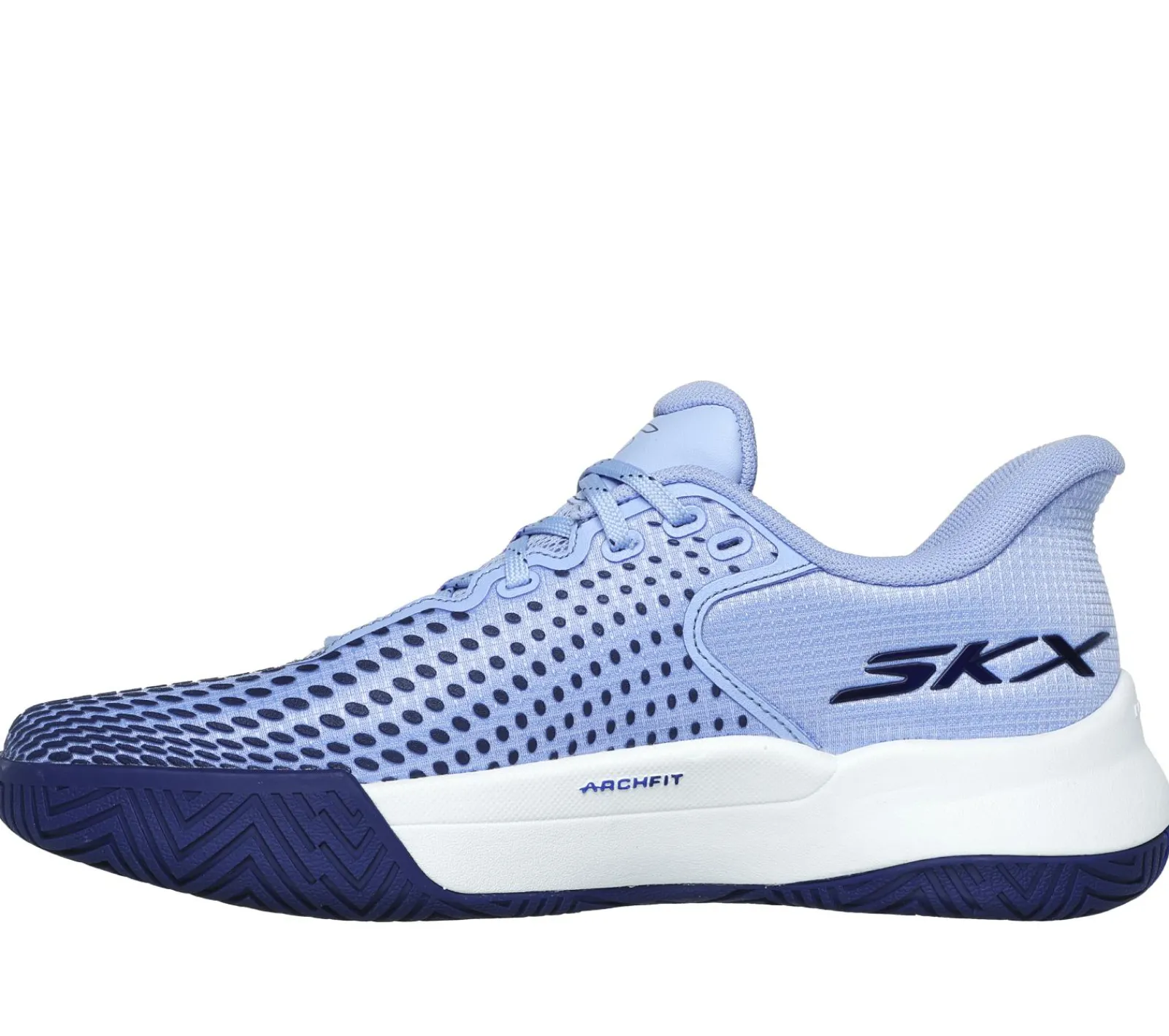 Calçado Sem Atacadores|Hands Free Slip-Ins-SKECHERS Slip-ins: Viper Court Elite AZUL CLARO