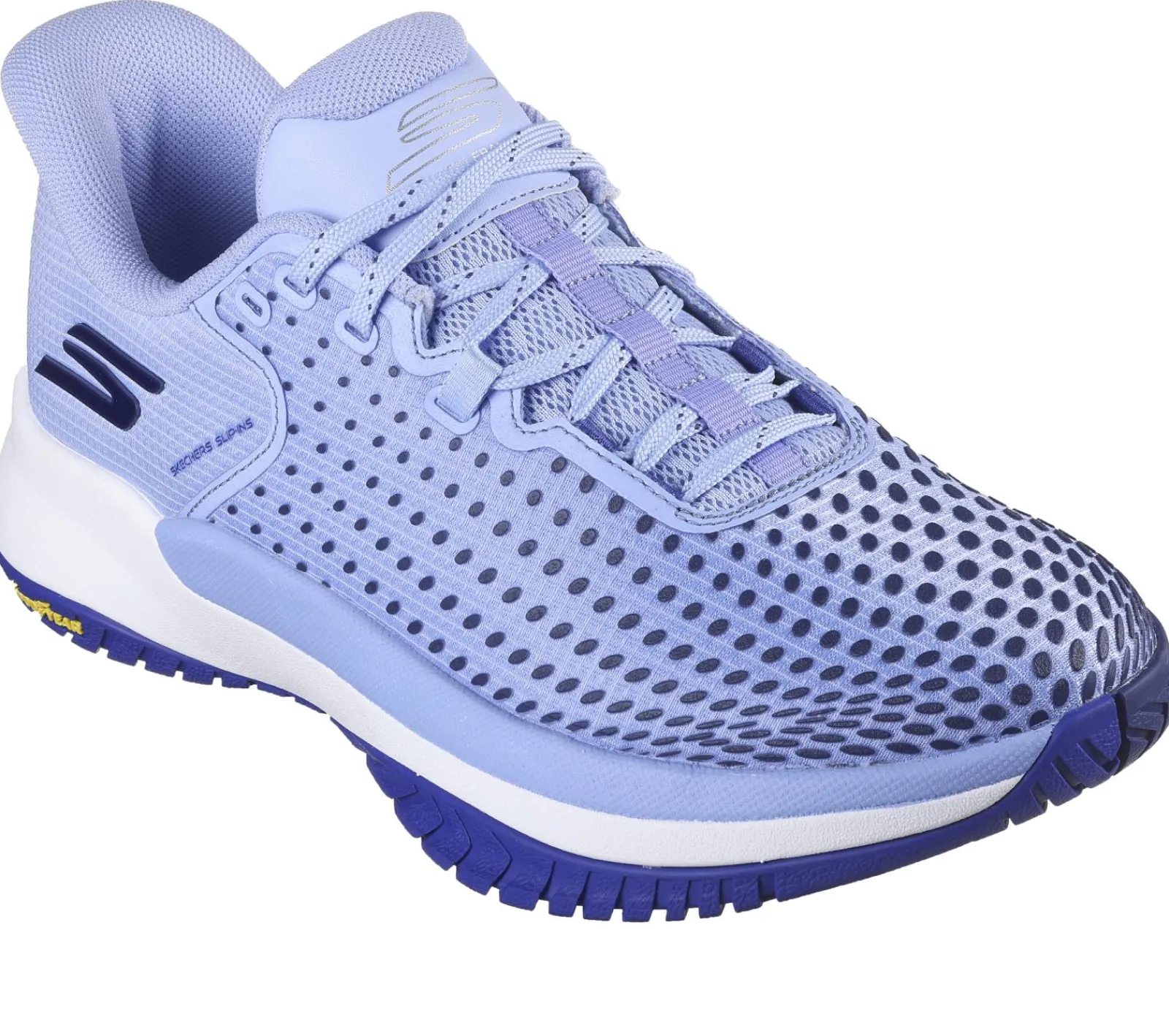 Calçado Sem Atacadores|Hands Free Slip-Ins-SKECHERS Slip-ins: Viper Court Elite AZUL CLARO