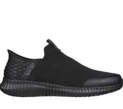 Hands Free Slip-Ins|Sapatilhas-SKECHERS Slip-ins Work: Cessnock - Rylind PRETO