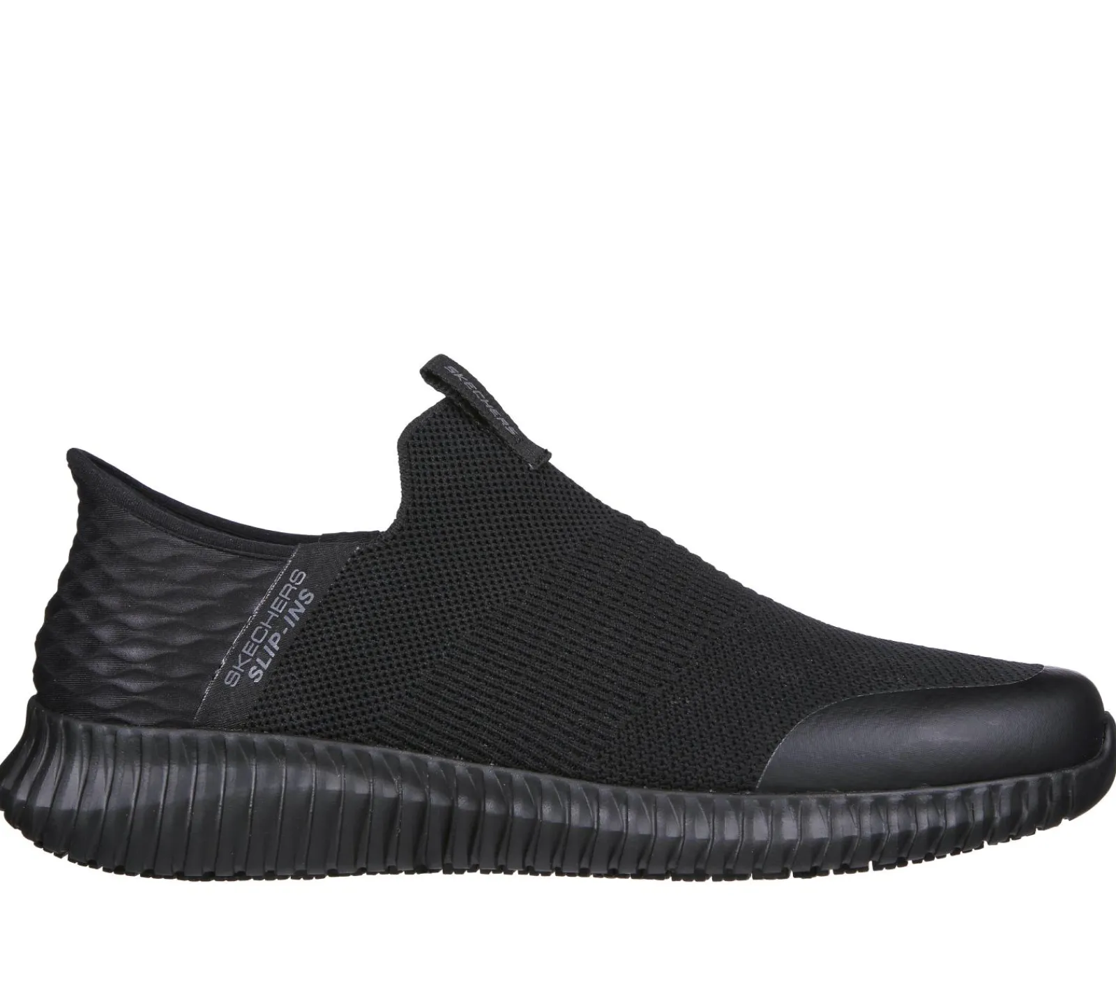 Hands Free Slip-Ins|Sapatilhas-SKECHERS Slip-ins Work: Cessnock - Rylind PRETO