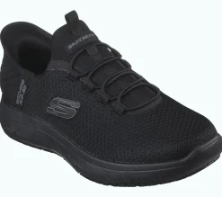 Hands Free Slip-Ins|Sapatilhas-SKECHERS Slip-ins Work Slip-Resistant: Summits - Colsin PRETO