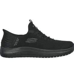 Work & Safety|Calçado Sem Atacadores-SKECHERS Slip-ins Work: Summits SR - Enslee PRETO