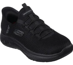 Work & Safety|Calçado Sem Atacadores-SKECHERS Slip-ins Work: Summits SR - Enslee PRETO